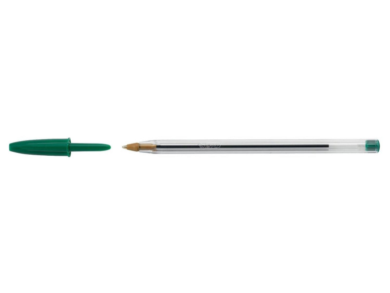 BIC Stylo à bille Cristal Original, vert