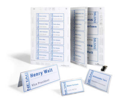 DURABLE Planche d'impression pour badges, 60 x 90 mm