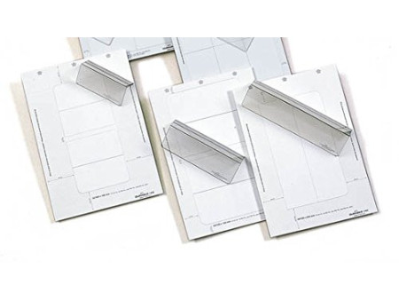 DURABLE Planches d'impression pour porte-noms, blanc