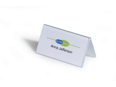 DURABLE Planches d'impression pour porte-noms, blanc
