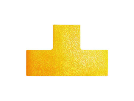 DURABLE Marquage de place, forme T, autocollant, jaune