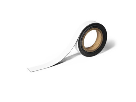 DURABLE Ruban de marquage, magnétique, 30 mm x 5 m, blanc