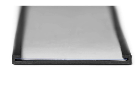 DURABLE Porte-étiquette magnétique Profil-C, 200 x 40 mm