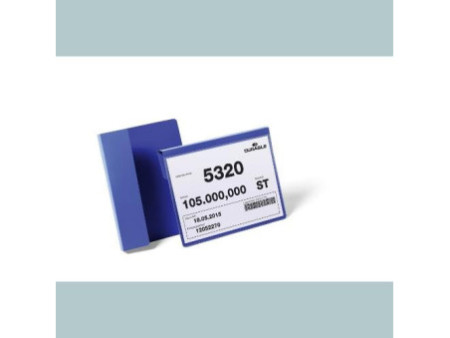 DURABLE Pochette d'identification, avc pli, A6 paysage