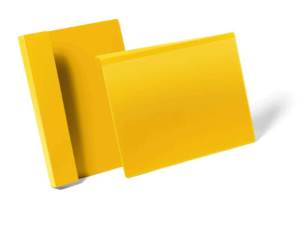 DURABLE Pochette d'identification, en-tête pliant, jaune