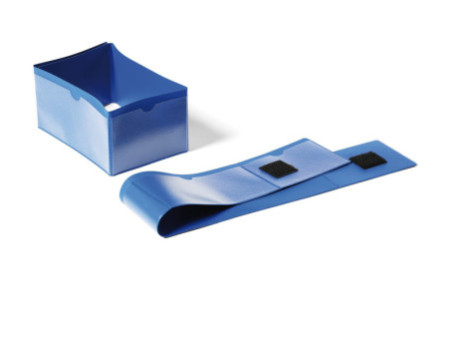 DURABLE Porte-étiquette pour pied de palette, bleu
