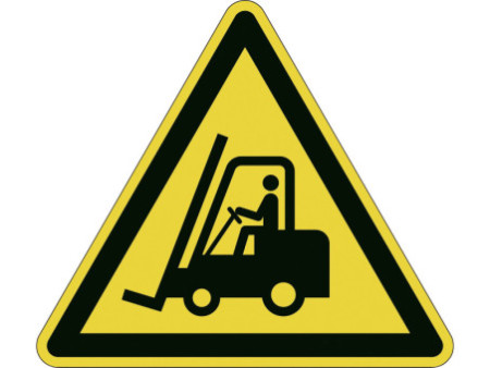 DURABLE Panneau de signalisation 'attention chariots