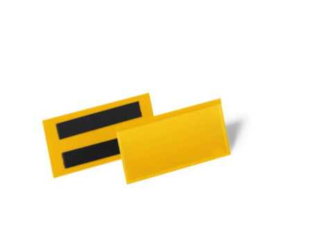 DURABLE Pochette d'identification, magnétique, jaune