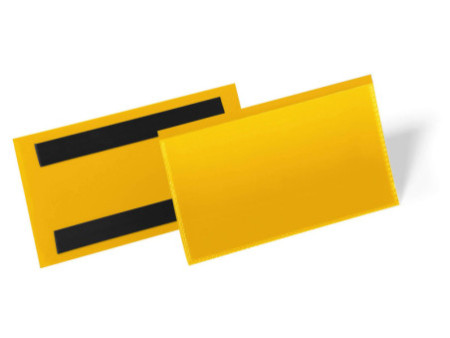 DURABLE Pochette d'identification, magnétique, jaune