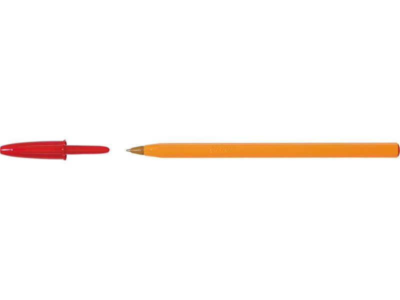 BIC Stylo à bille orange, rouge