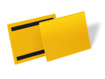 DURABLE Pochette d'identification, magnétique, jaune