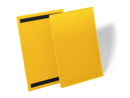 DURABLE Pochette d'identification, magnétique, jaune