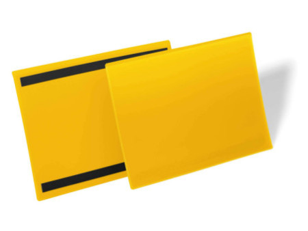 DURABLE Pochette d'identification, magnétique, jaune