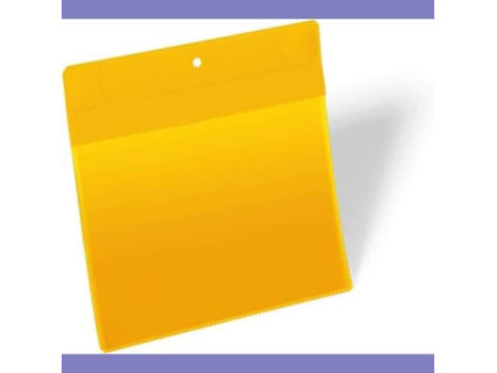 DURABLE Pochette magnétique avec aimants néodymes, A5, jaune