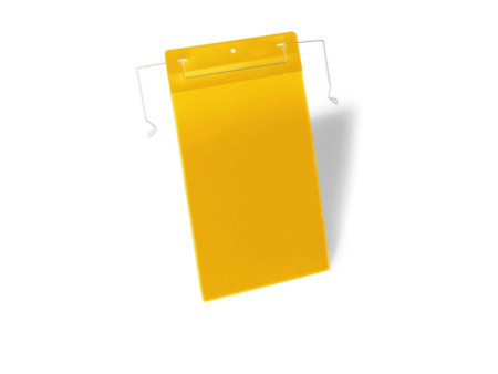 DURABLE Pochette avec fil de suspension, A4 portrait, jaune