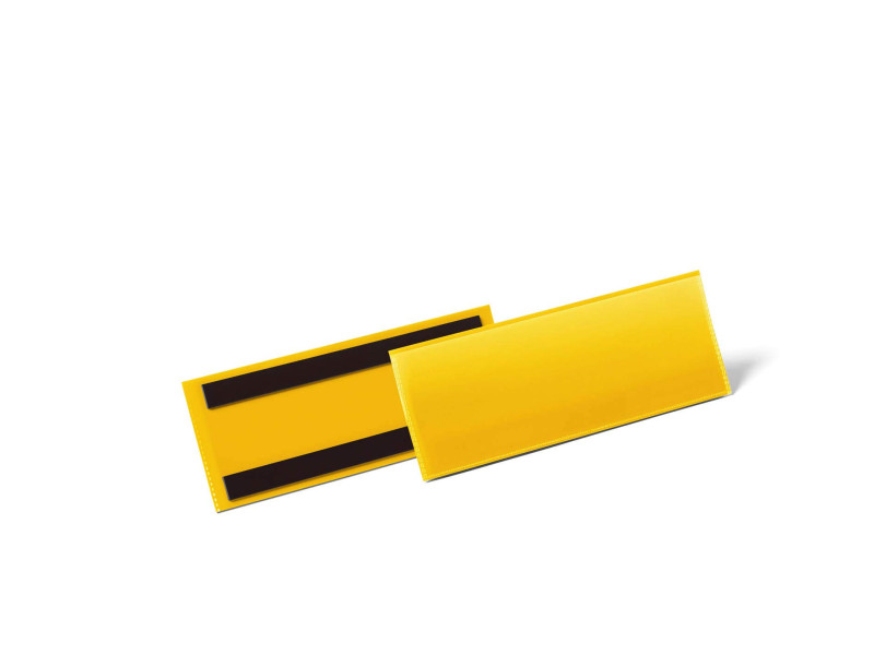 DURABLE Pochette d'identification, magnétique, jaune