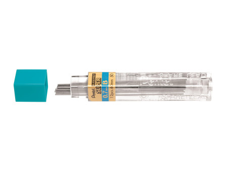Pentel Etui mines HI-POLYMER SUPER, dureté: B