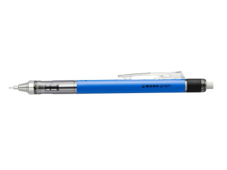 TOMBOW Porte-mines 'MONO graph', 0,7 mm, bleu fluo