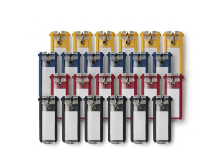 DURABLE Porte-clés KEY CLIP, assorti, grand emballage