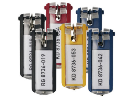 DURABLE Porte-clés KEY CLIP, assorti