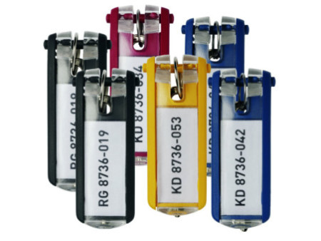 DURABLE Porte-clés KEY CLIP, noir
