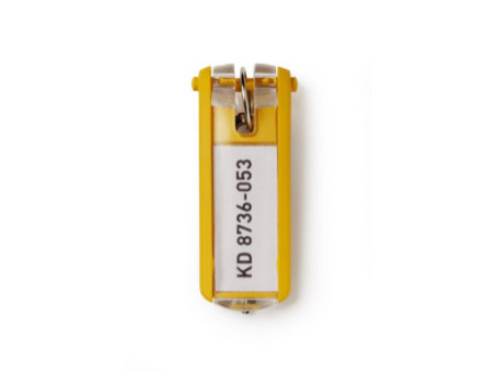 DURABLE Porte-clés KEY CLIP, jaune