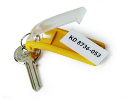 DURABLE Porte-clés KEY CLIP, jaune