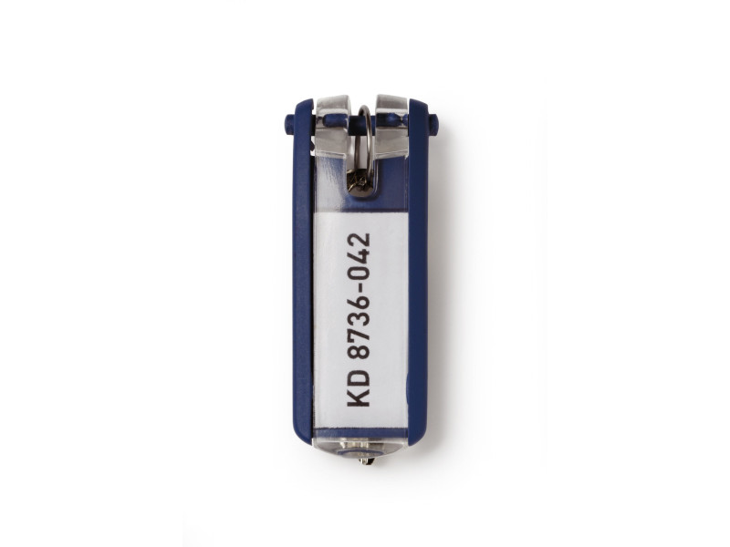 DURABLE Porte-clés KEY CLIP, bleu