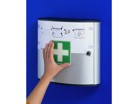 DURABLE Boîte à pharmacie FIRST AID BOX M, argent