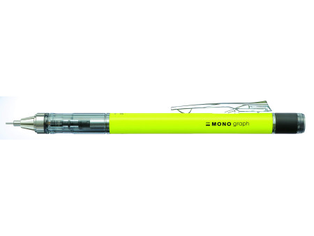 TOMBOW Porte-mines 'MONO graph', 0,7 mm, jaune fluo