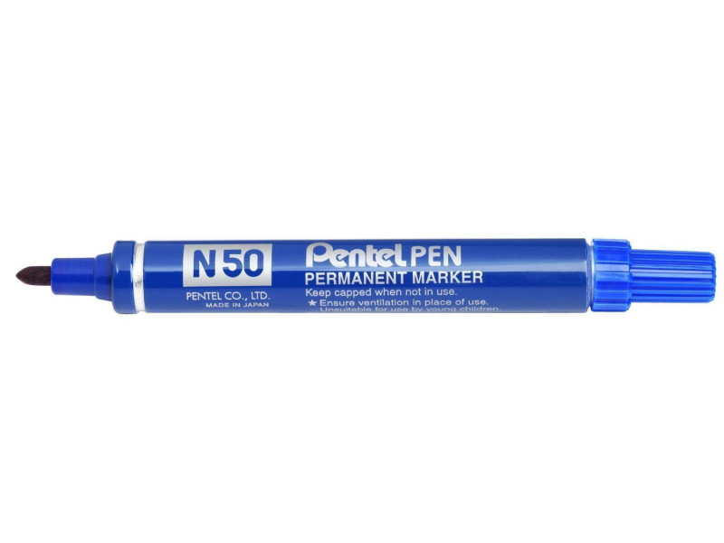 Pentel Marqueur permanent Pente PEN N50, bleu