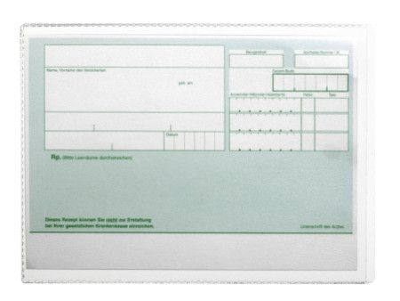 DURABLE Etui de protection, en PP, A6, transparent