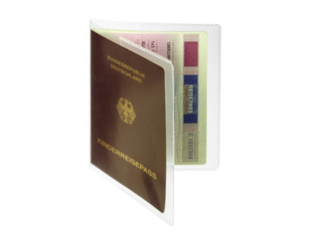DURABLE Pochette de protection, PP, 196x134 mm, transparent