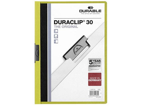 DURABLE Chemise à clip DURACLIP ORIGINAL 30, format A4