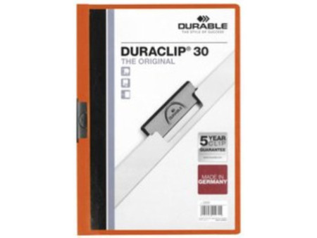 DURABLE Chemise à clip DURACLIP ORIGINAL 30, format A4