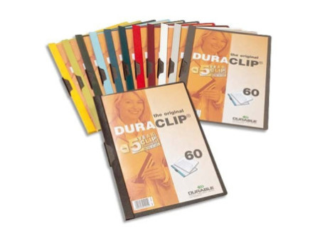 DURABLE Chemise à clip DURACLIP ORIGINAL 60, A4, rouge