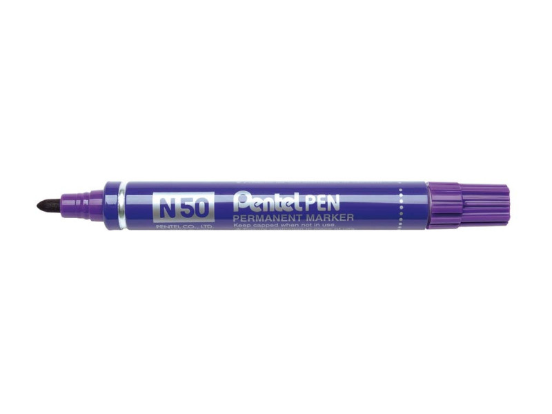 Pentel Marqueur permanent Pentel PEN N50, violet
