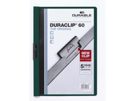 DURABLE DURACLIP ORIGINAL 60 Chemises à pince, A4, pétrole