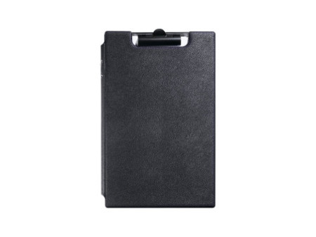 DURABLE Porte-bloc avec pince, format A4+, sous film, noir