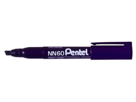 Pentel Marqueur permanent GREEN-LABEL NN60, noir