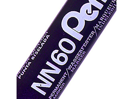 Pentel Marqueur permanent GREEN-LABEL NN60, noir