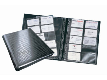 DURABLE Classeur à anneaux pour cartes de visite VISIFIX