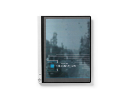 DURABLE reliure portfolio Duralook PLUS, avec 40 pochettes
