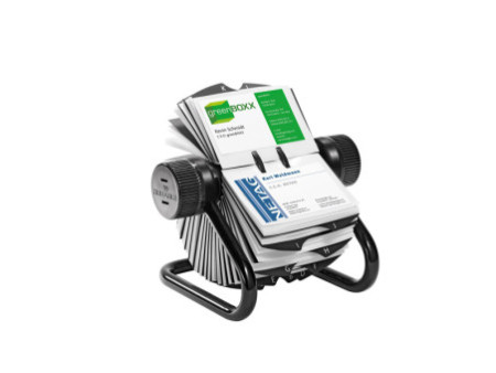 DURABLE Fichier pour cartes de visite VISIFIX, noir