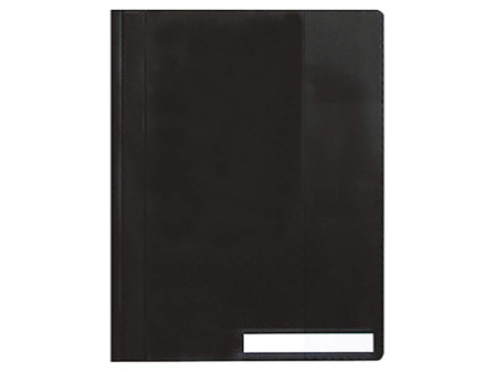 DURABLE Chemise à lamelle, A4, en PVC, noir