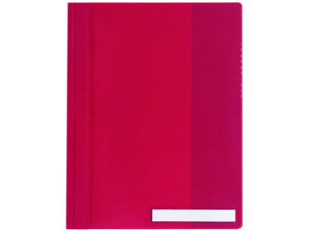 DURABLE Chemise à lamelle, A4, PVC, rouge
