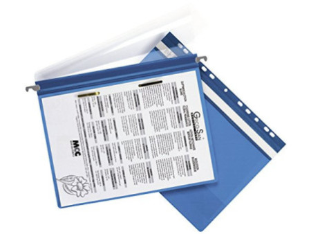 DURABLE Dossier suspendu Economy, format A4, bleu