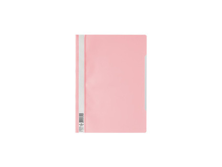 DURABLE Chemise à lamelle, A4, en PP, rose