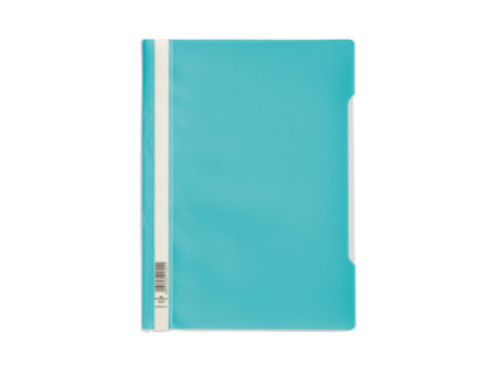 DURABLE Chemise à lamelle, A4, en PP, turquoise