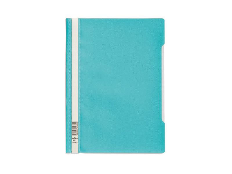 DURABLE Chemise à lamelle, A4, en PP, turquoise